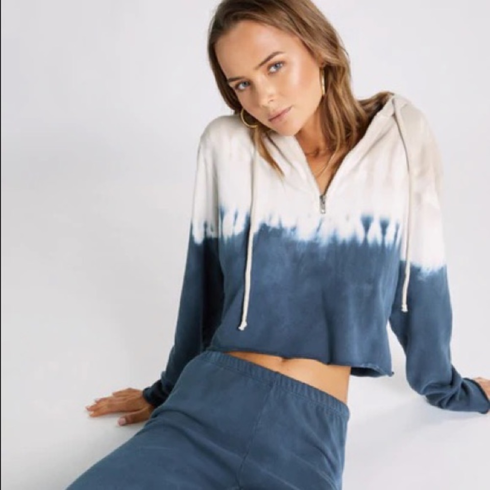 Wildfox half zip sweater